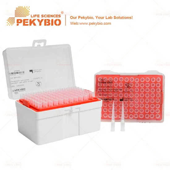 Eppendorf 실험실용 에어로졸 배리어가 있는 도매 실험실 로봇식 자연 기계식 전자 피펫 필터 팁 제조